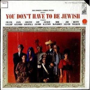 Bob Booker And George Foster : Present: You Don't Have To Be Jewish (LP, Album)