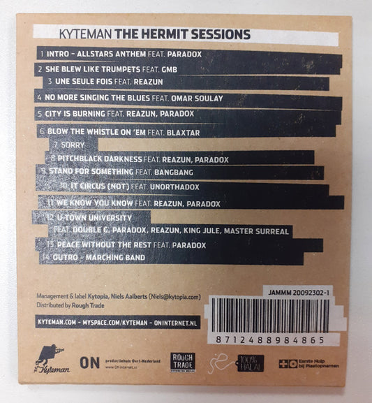Kyteman : The Hermit Sessions (CD, Album, Ltd)
