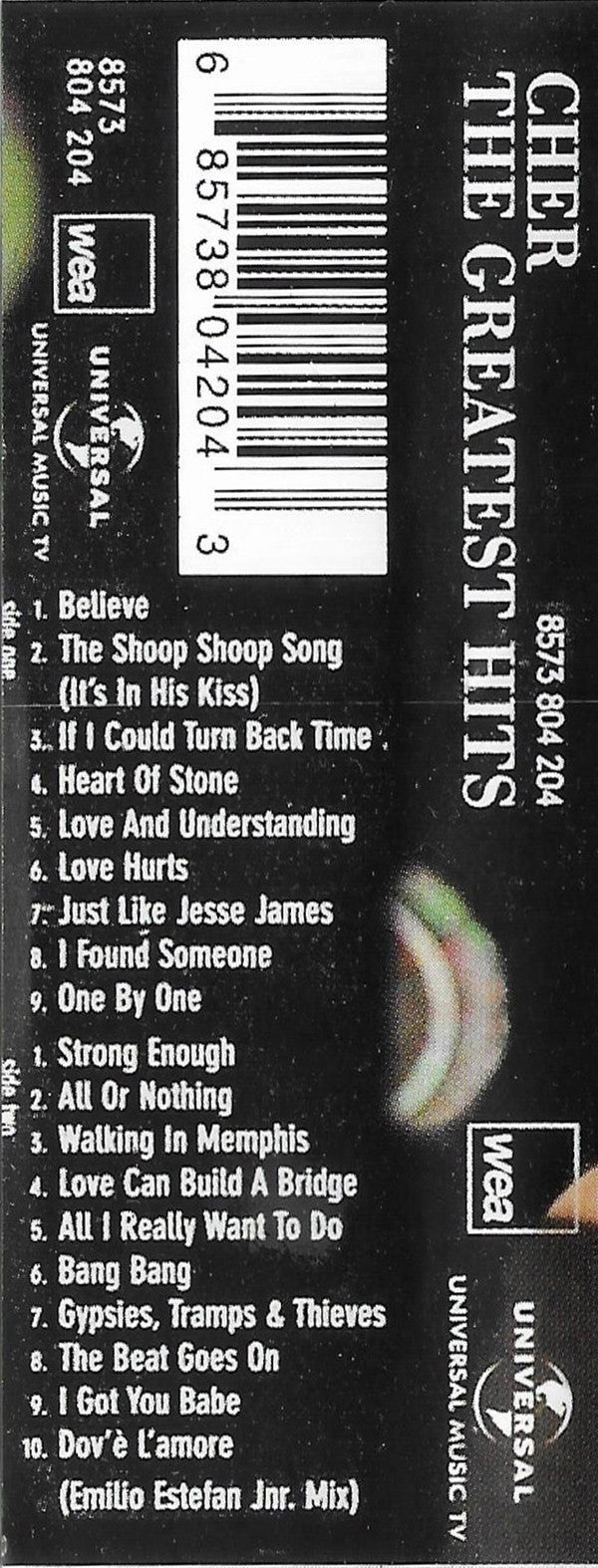 Cher : The Greatest Hits (Cass, Comp, Dol)