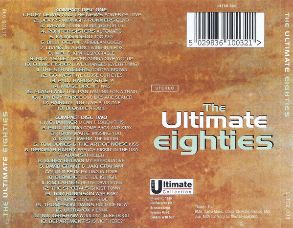 Various : The Ultimate Eighties (2xCD, Comp)
