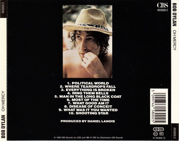Bob Dylan : Oh Mercy (CD, Album)
