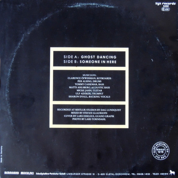 Johan Lindell : Ghost Dancing (12")