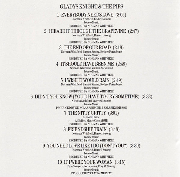 Gladys Knight And The Pips : 17 Greatest Hits (CD, Comp)