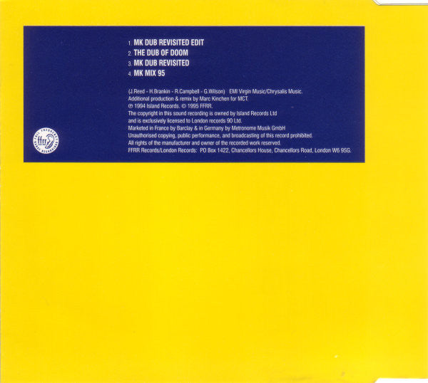 Nightcrawlers : Push The Feeling On (New MK Mixes For '95) (CD, Maxi)