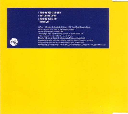 Nightcrawlers : Push The Feeling On (New MK Mixes For '95) (CD, Maxi)