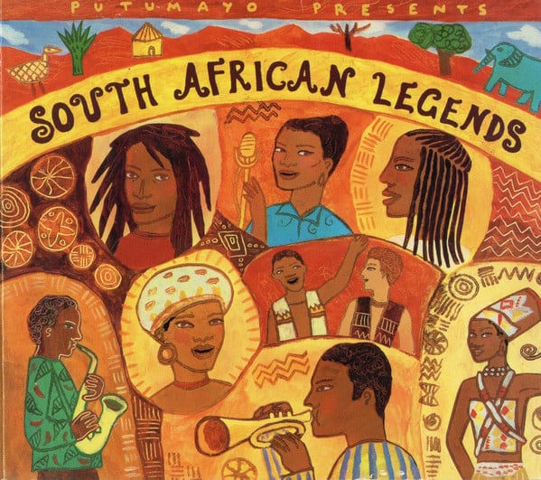 Various : South African Legends (CD, Comp, dig)