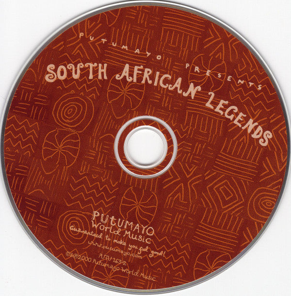 Various : South African Legends (CD, Comp, dig)