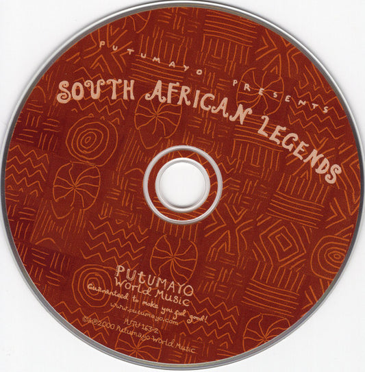 Various : South African Legends (CD, Comp, dig)