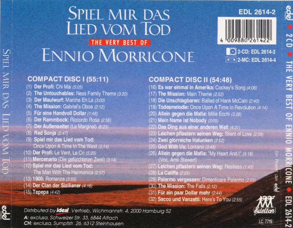Ennio Morricone : Spiel Mir Das Lied Vom Tod - The Very Best Of (2xCD, Comp)