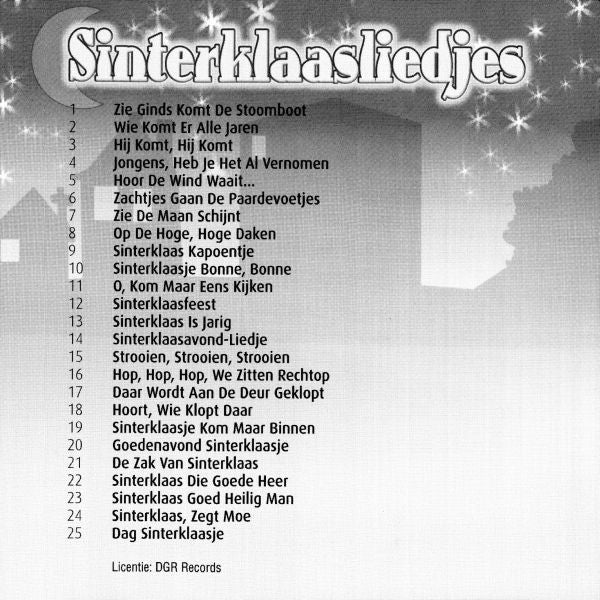 De Gouden Nachtegaaltjes : Sinterklaasliedjes (CD, Album, RE)