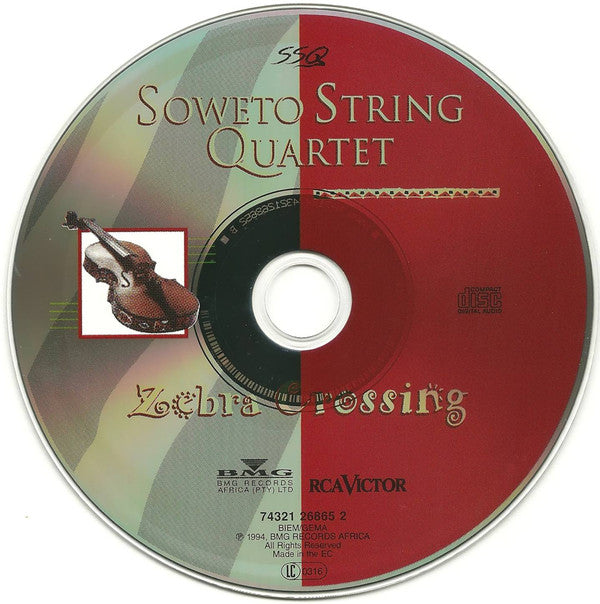 Soweto String Quartet : Zebra Crossing (CD, Album)