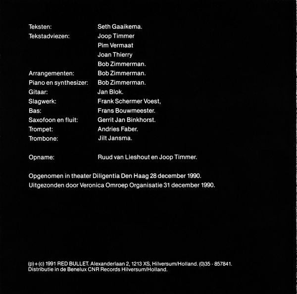 Seth Gaaikema : Geef Mij Maar Nederland (Conférence '90 - '91) (CD, Album)