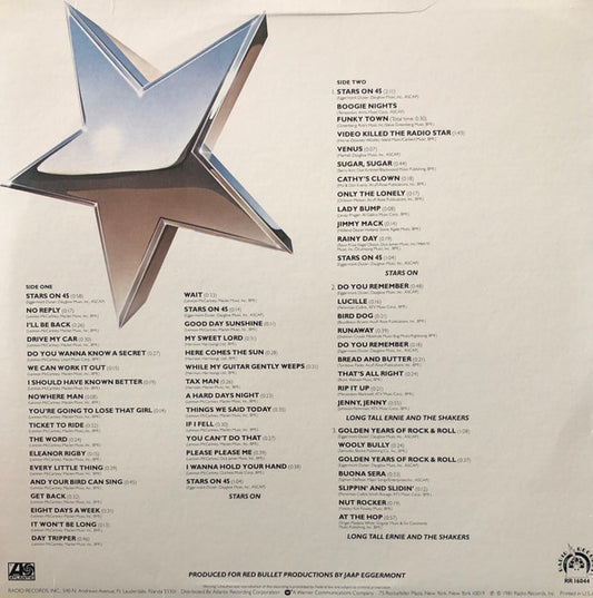 Stars On 45 / Long Tall Ernie And The Shakers : Stars On Long Play (LP, SP)