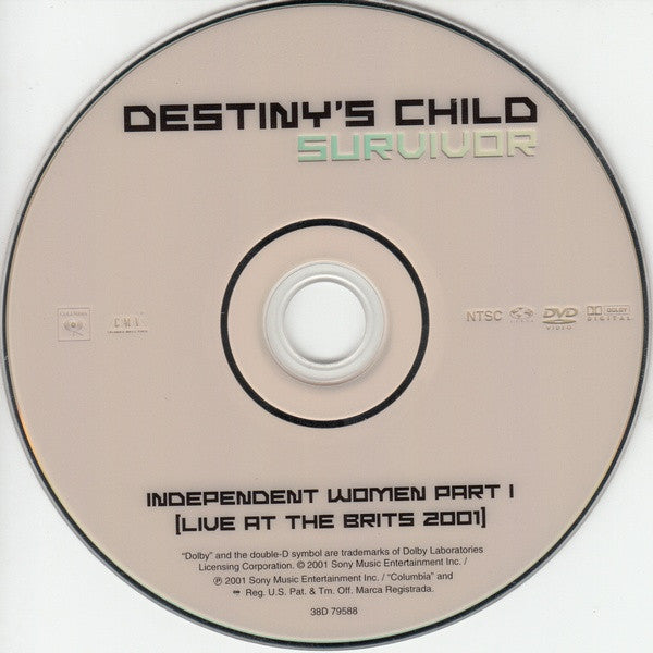 Destiny's Child : Survivor (DVD-V, Single, NTSC, Reg)