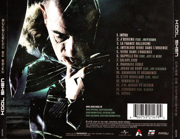 Kool Shen : Crise De Conscience (CD, Album)