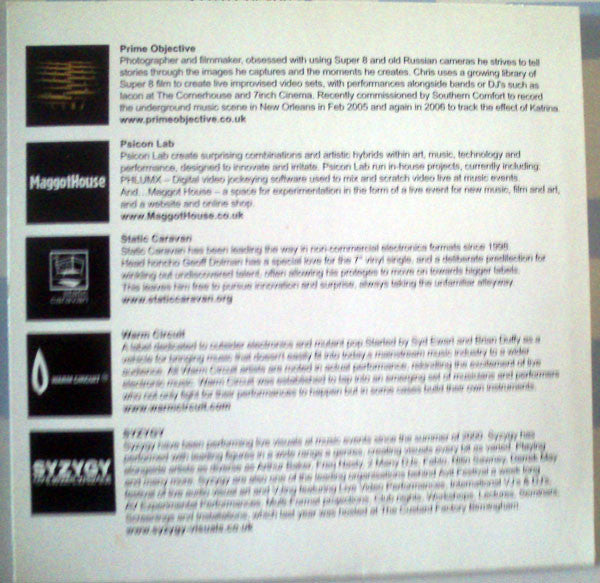 Various : Capsule Presents Supersonic Treats From The City Of Birmingham  (CD, Comp, Enh, Promo)