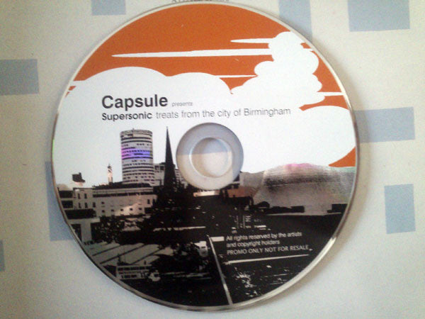 Various : Capsule Presents Supersonic Treats From The City Of Birmingham  (CD, Comp, Enh, Promo)