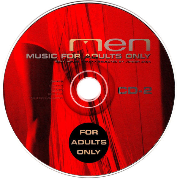 Junior Jack : Men (Music For Adults Only) (2xCD, Comp)