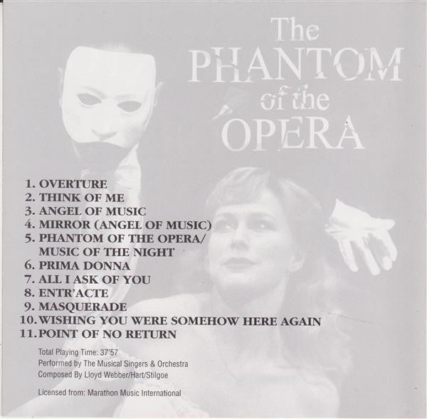 Various : The Phantom Of The Opera - The Musical (CD, Comp)