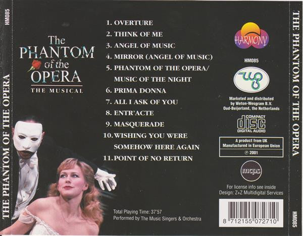 Various : The Phantom Of The Opera - The Musical (CD, Comp)