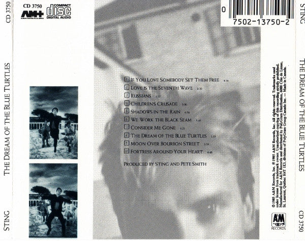 Sting : The Dream Of The Blue Turtles (CD, Album, #91)