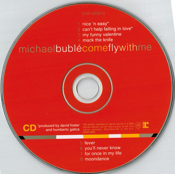 Michael Bublé : Come Fly With Me (CD, Album + DVD-V, PAL)