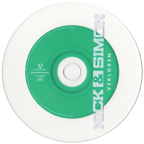 Nick & Simon : Verloren (CD, Single, Enh)