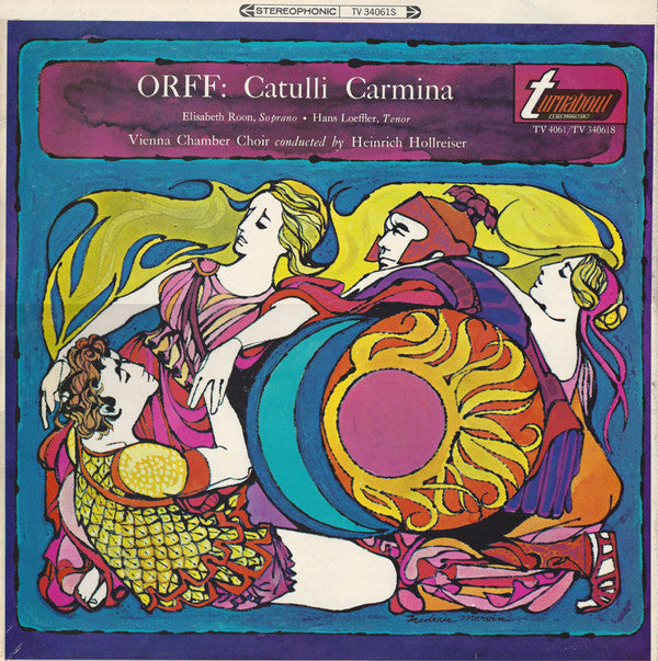 Carl Orff, Elisabeth Roon, Hans Loeffler, Wiener Kammerchor, Heinrich Hollreiser : Catulli Carmina (LP, RM)