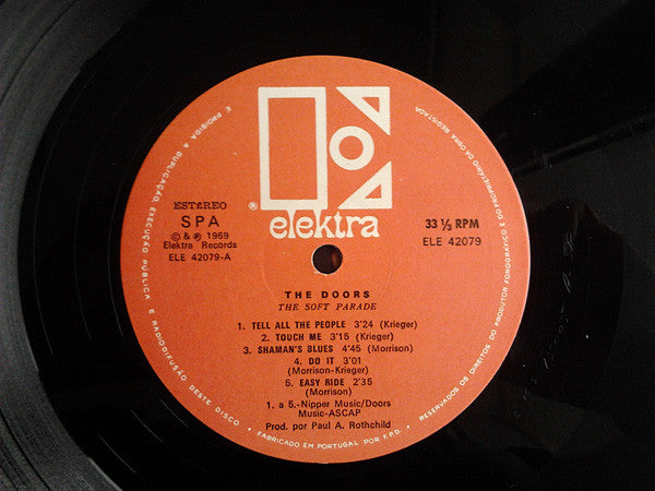 The Doors : The Soft Parade (LP, Album, Gat)