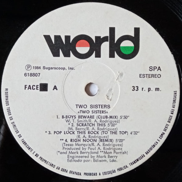 Two Sisters : Two Sisters (LP, Album)