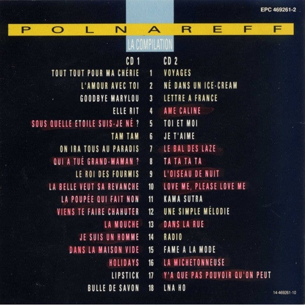 Michel Polnareff : La Compilation (2xCD, Comp)