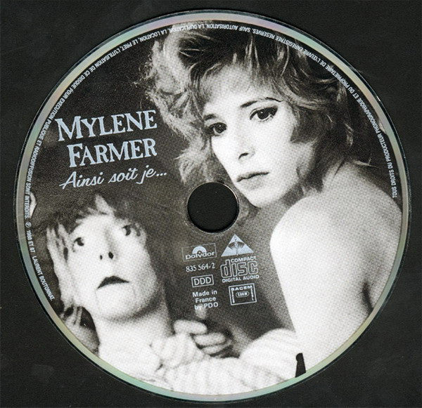 Mylène Farmer : Ainsi Soit Je... (CD, Album, RE)