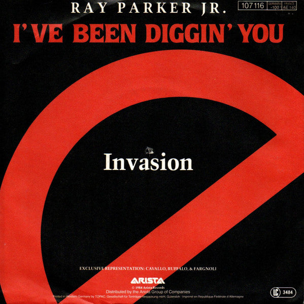 Ray Parker Jr. : I've Been Diggin' You (7", Single)