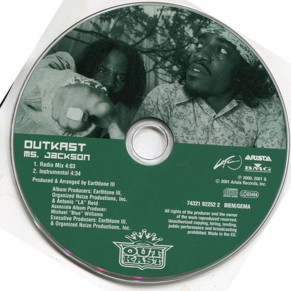 OutKast : Ms. Jackson (CD, Single)