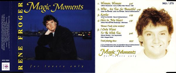 René Froger : Magic Moments - For Lovers Only (CD, Comp)