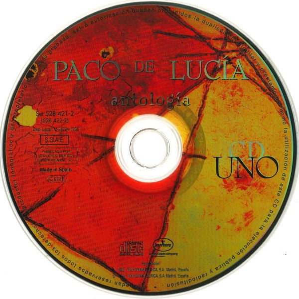 Paco De Lucía : Antologia (2xCD, Comp)