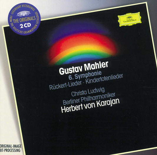 Gustav Mahler / Christa Ludwig · Berliner Philharmoniker · Herbert von Karajan : 6. Symphonie · Kindertotenlieder · Rückert-Lieder (2xCD, Comp, RM)
