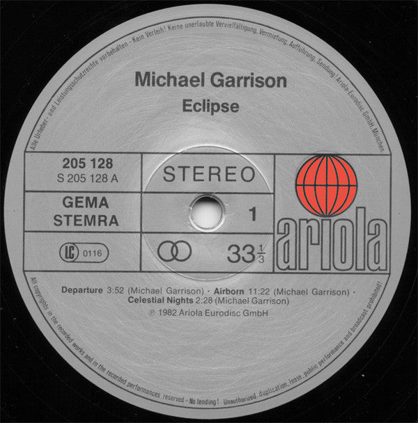 Michael Garrison : Eclipse (LP, Album)