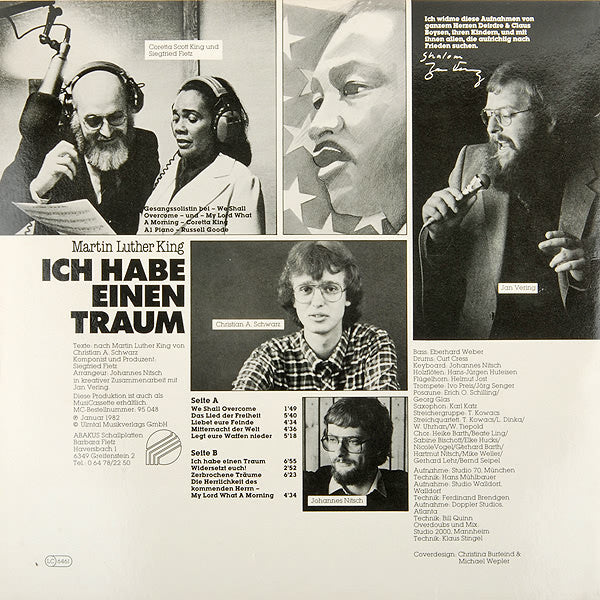 Jan Vering : Ich Habe Einen Traum (LP, Album)