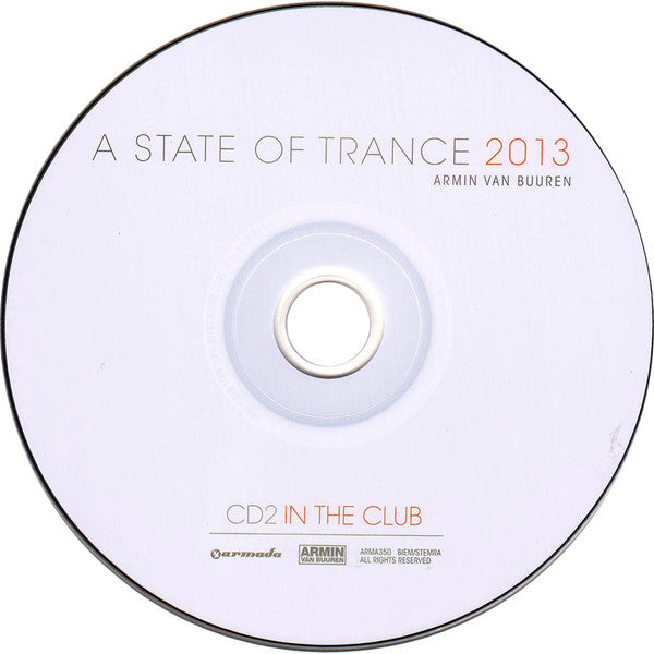 Armin van Buuren : A State Of Trance 2013 (2xCD, Mixed)
