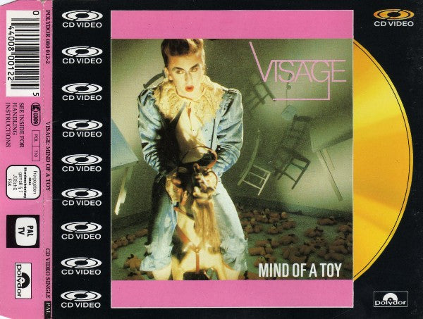 Visage : Mind Of A Toy (CDV, 5", Single, PAL)