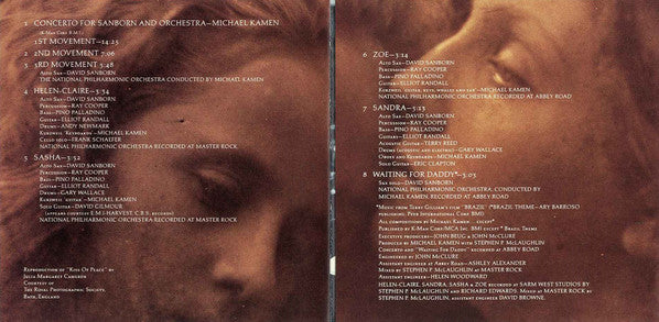 Michael Kamen : Concerto For Saxophone (CD, Album)