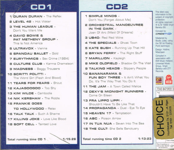 Various : Reflex Of The 80's (2xCD, Comp, RM)