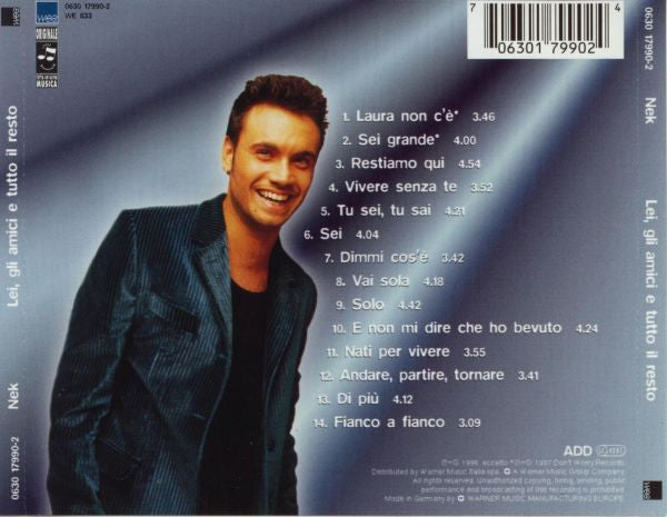 Nek : Lei, Gli Amici E Tutto Il Resto (CD, Album)