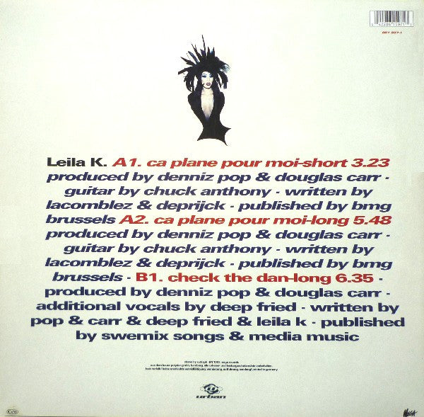 Leila K : Ca Plane Pour Moi / Check The Dan (12")