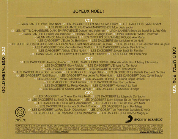 Various : Joyeux Noël ! Chansons, Musiques Et Contes (3xCD, Comp + Box)