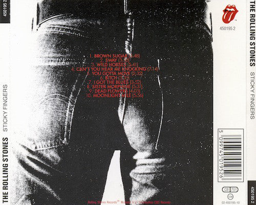 The Rolling Stones : Sticky Fingers (CD, Album, RE)