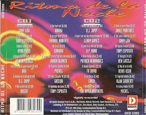 Various : Ritmo De La Noche (2xCD, Comp)