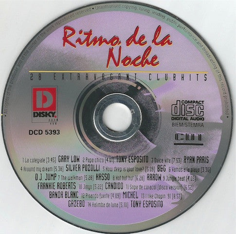 Various : Ritmo De La Noche (2xCD, Comp)