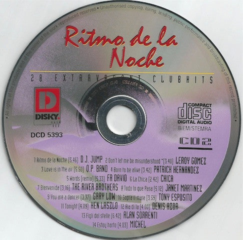 Various : Ritmo De La Noche (2xCD, Comp)